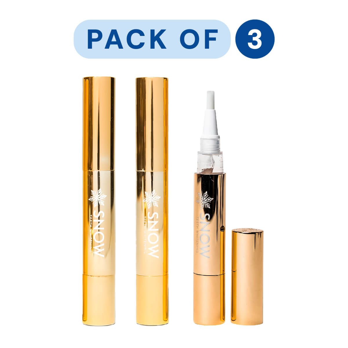 Extra-strength Whitening Gold Serum Pen Dual-peroxide Formula