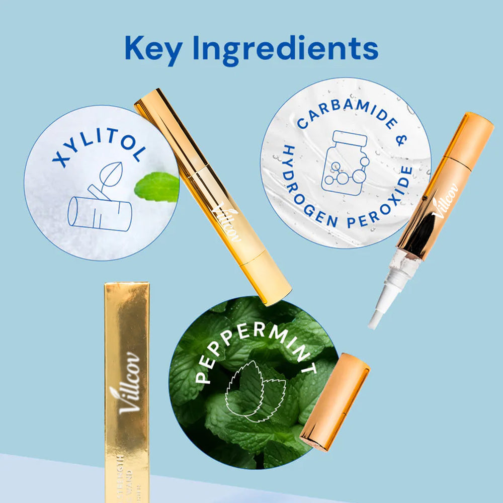 Extra-strength Whitening Gold Serum Pen Dual-peroxide Formula