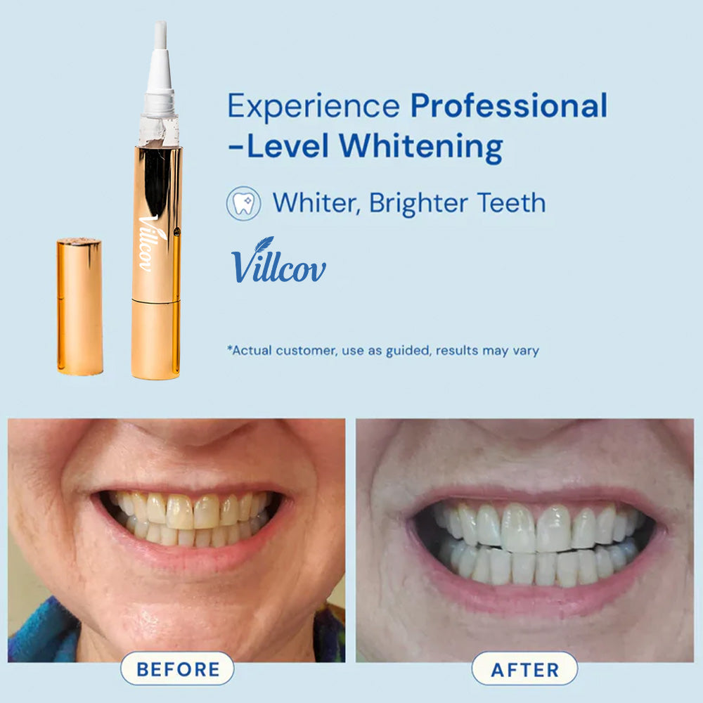 Extra-strength Whitening Gold Serum Pen Dual-peroxide Formula