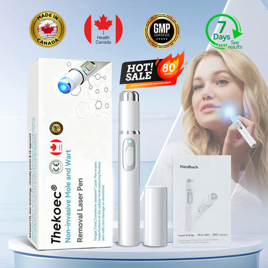 Thekoec® Medical-Grade Laser Pen 🌏 (Powered by CO₂ laser technology – effectively removes moles, warts, skin tags, pigmentation spots, and other skin imperfections)🔥