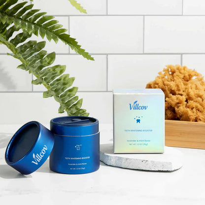 Magic Whitening Toothpaste Villcov Powder with Hydroxyapatite - World's First & Only! Sprinkle or Dip!