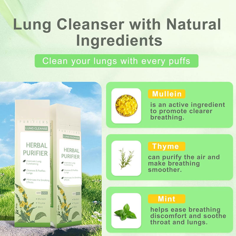 New Upgrade Lung Cleanse Herbal Diffuser