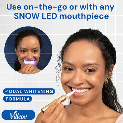 Extra-strength Whitening Gold Serum Pen Dual-peroxide Formula