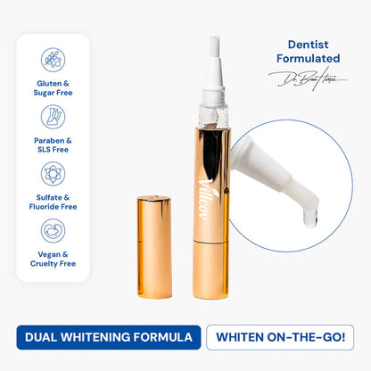 Extra-strength Whitening Gold Serum Pen Dual-peroxide Formula