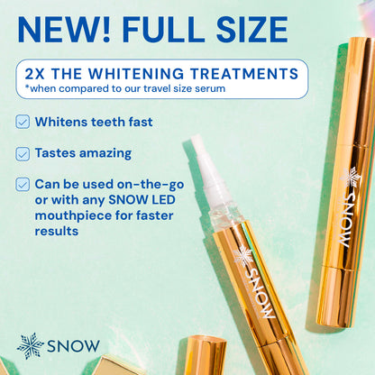 Extra-strength Whitening Gold Serum Pen Dual-peroxide Formula
