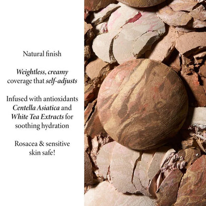 Baked makeup, but make it art — velvety glow, full-on aesthetic.