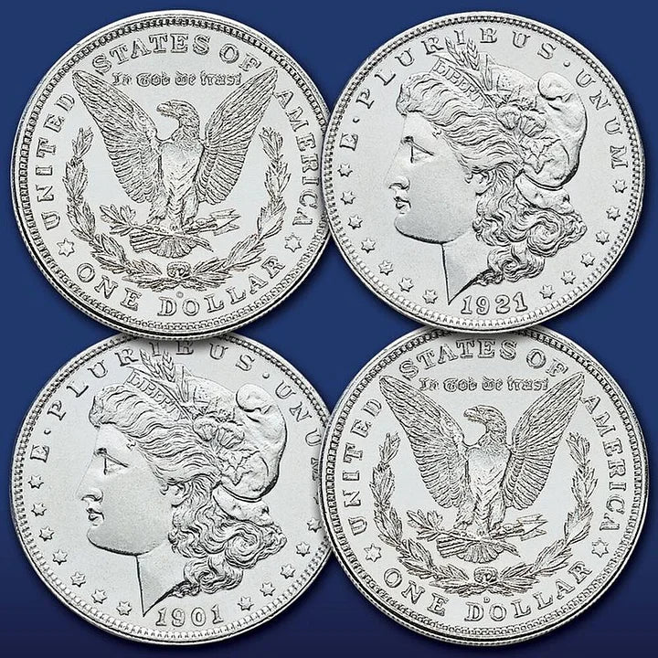 [Complete Set]1878-1921 Morgan Silver Dollar 28PC💰